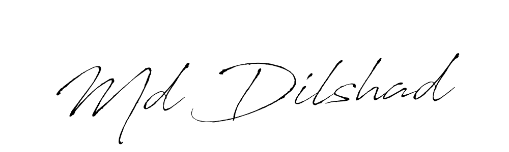 Make a beautiful signature design for name Md Dilshad. Use this online signature maker to create a handwritten signature for free. Md Dilshad signature style 6 images and pictures png