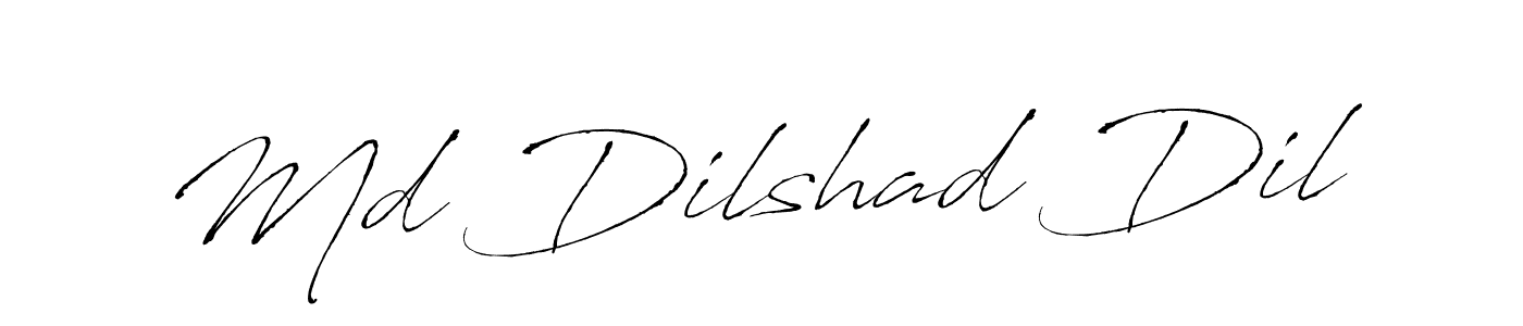 Here are the top 10 professional signature styles for the name Md Dilshad Dil. These are the best autograph styles you can use for your name. Md Dilshad Dil signature style 6 images and pictures png