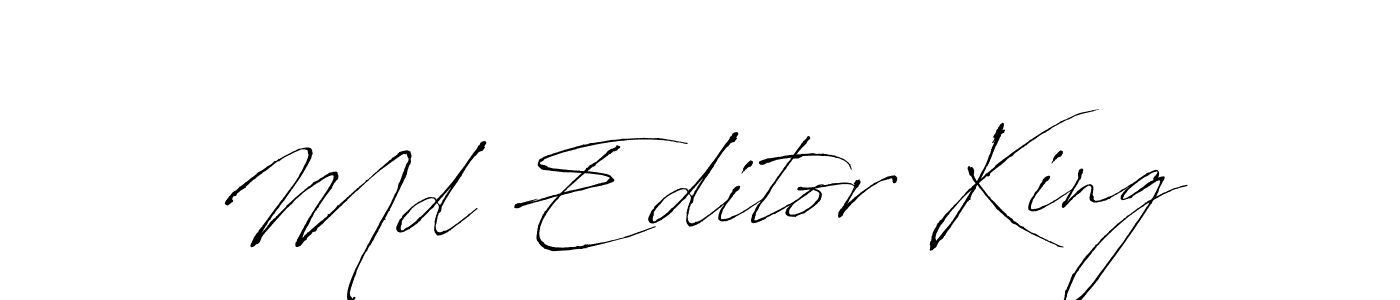 You can use this online signature creator to create a handwritten signature for the name Md Editor King. This is the best online autograph maker. Md Editor King signature style 6 images and pictures png