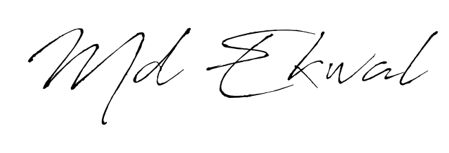 Make a short Md Ekwal signature style. Manage your documents anywhere anytime using Antro_Vectra. Create and add eSignatures, submit forms, share and send files easily. Md Ekwal signature style 6 images and pictures png