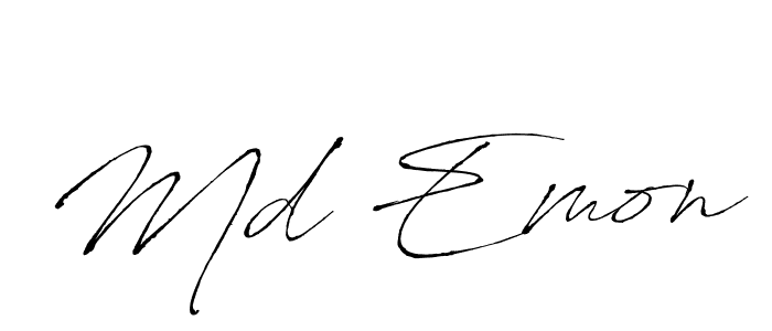 You can use this online signature creator to create a handwritten signature for the name Md Emon. This is the best online autograph maker. Md Emon signature style 6 images and pictures png