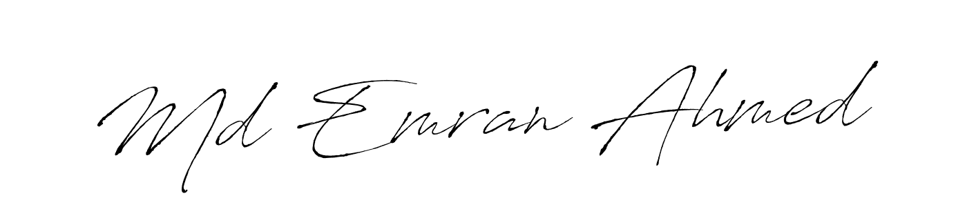 How to Draw Md Emran Ahmed signature style? Antro_Vectra is a latest design signature styles for name Md Emran Ahmed. Md Emran Ahmed signature style 6 images and pictures png