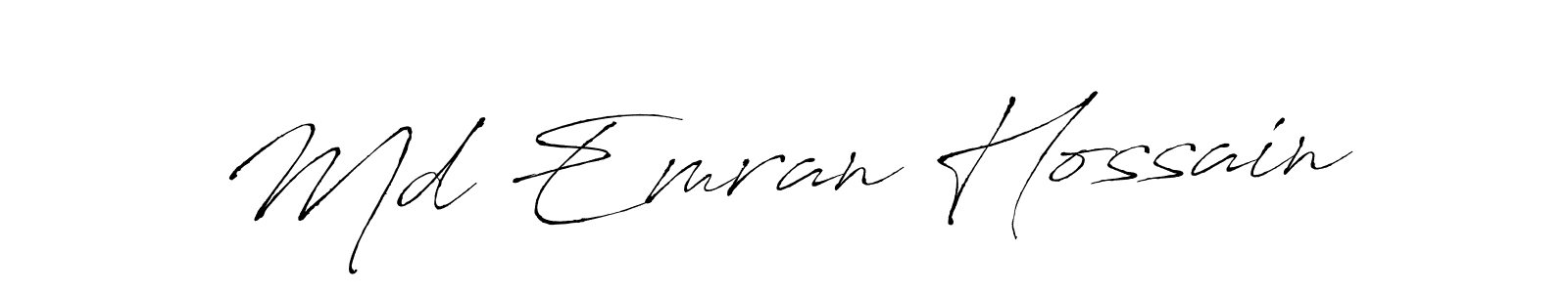 The best way (Antro_Vectra) to make a short signature is to pick only two or three words in your name. The name Md Emran Hossain include a total of six letters. For converting this name. Md Emran Hossain signature style 6 images and pictures png