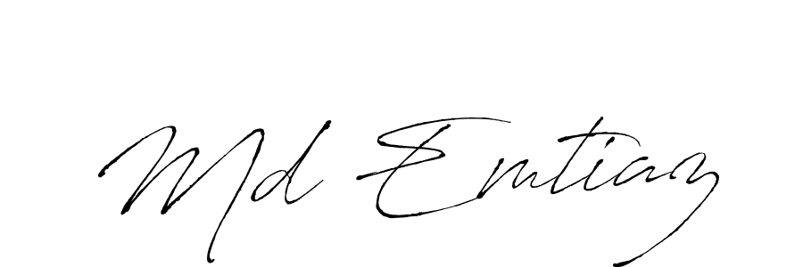 Make a beautiful signature design for name Md Emtiaz. Use this online signature maker to create a handwritten signature for free. Md Emtiaz signature style 6 images and pictures png