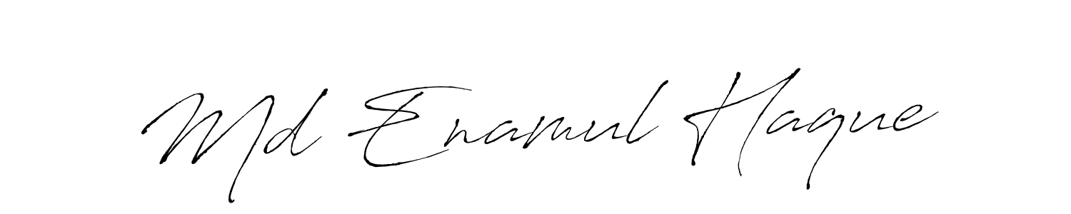 Similarly Antro_Vectra is the best handwritten signature design. Signature creator online .You can use it as an online autograph creator for name Md Enamul Haque. Md Enamul Haque signature style 6 images and pictures png