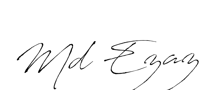 You can use this online signature creator to create a handwritten signature for the name Md Ezaz. This is the best online autograph maker. Md Ezaz signature style 6 images and pictures png