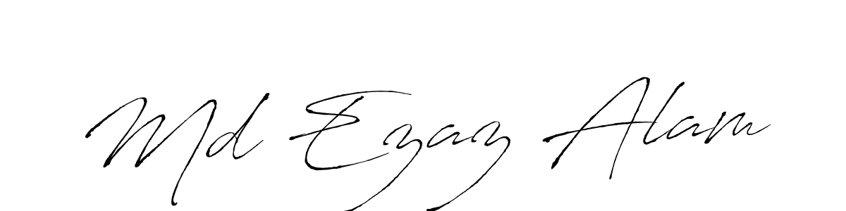 This is the best signature style for the Md Ezaz Alam name. Also you like these signature font (Antro_Vectra). Mix name signature. Md Ezaz Alam signature style 6 images and pictures png