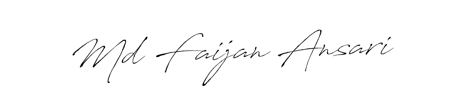 Make a beautiful signature design for name Md Faijan Ansari. Use this online signature maker to create a handwritten signature for free. Md Faijan Ansari signature style 6 images and pictures png