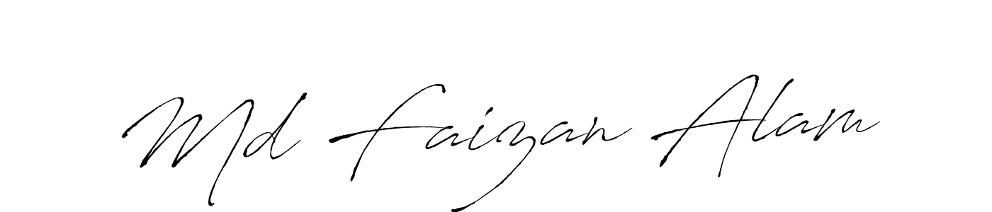 The best way (Antro_Vectra) to make a short signature is to pick only two or three words in your name. The name Md Faizan Alam include a total of six letters. For converting this name. Md Faizan Alam signature style 6 images and pictures png