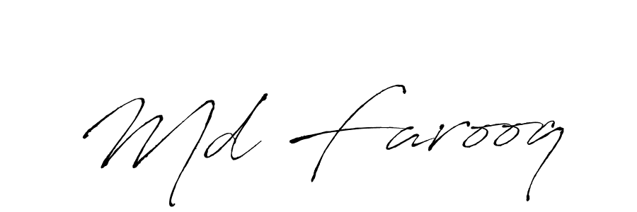 This is the best signature style for the Md Farooq name. Also you like these signature font (Antro_Vectra). Mix name signature. Md Farooq signature style 6 images and pictures png