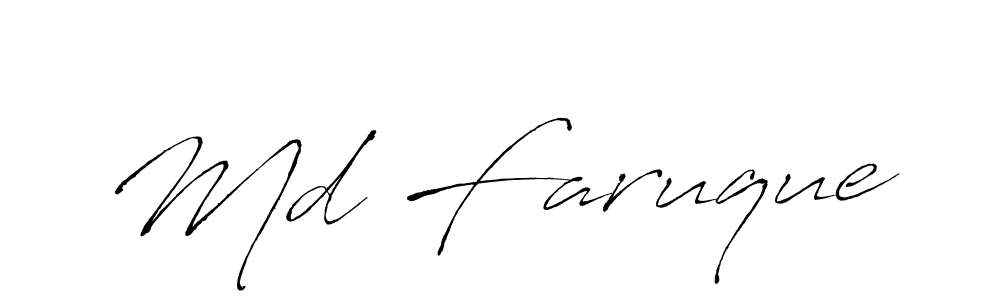 It looks lik you need a new signature style for name Md Faruque. Design unique handwritten (Antro_Vectra) signature with our free signature maker in just a few clicks. Md Faruque signature style 6 images and pictures png