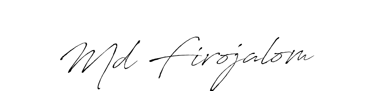 How to Draw Md Firojalom signature style? Antro_Vectra is a latest design signature styles for name Md Firojalom. Md Firojalom signature style 6 images and pictures png