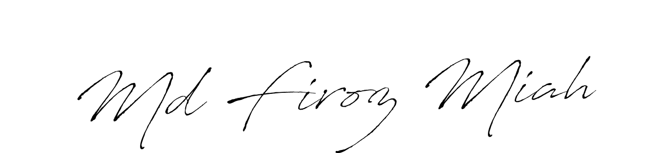 Make a beautiful signature design for name Md Firoz Miah. Use this online signature maker to create a handwritten signature for free. Md Firoz Miah signature style 6 images and pictures png