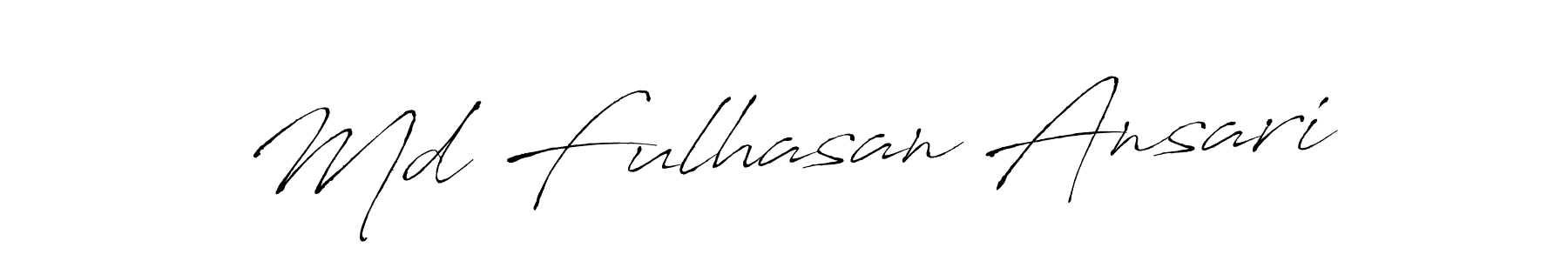 This is the best signature style for the Md Fulhasan Ansari name. Also you like these signature font (Antro_Vectra). Mix name signature. Md Fulhasan Ansari signature style 6 images and pictures png