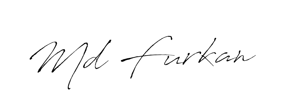 Md Furkan stylish signature style. Best Handwritten Sign (Antro_Vectra) for my name. Handwritten Signature Collection Ideas for my name Md Furkan. Md Furkan signature style 6 images and pictures png