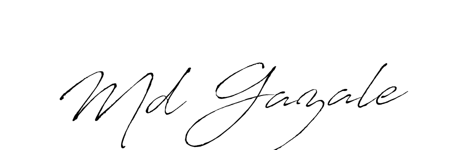 if you are searching for the best signature style for your name Md Gazale. so please give up your signature search. here we have designed multiple signature styles  using Antro_Vectra. Md Gazale signature style 6 images and pictures png