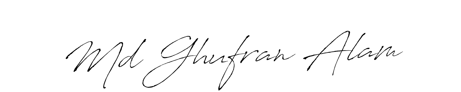 Use a signature maker to create a handwritten signature online. With this signature software, you can design (Antro_Vectra) your own signature for name Md Ghufran Alam. Md Ghufran Alam signature style 6 images and pictures png