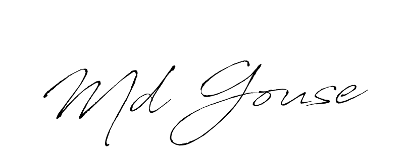 Also You can easily find your signature by using the search form. We will create Md Gouse name handwritten signature images for you free of cost using Antro_Vectra sign style. Md Gouse signature style 6 images and pictures png