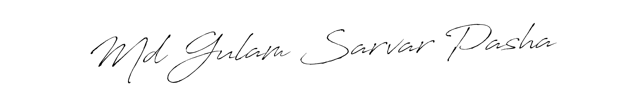 if you are searching for the best signature style for your name Md Gulam Sarvar Pasha. so please give up your signature search. here we have designed multiple signature styles  using Antro_Vectra. Md Gulam Sarvar Pasha signature style 6 images and pictures png