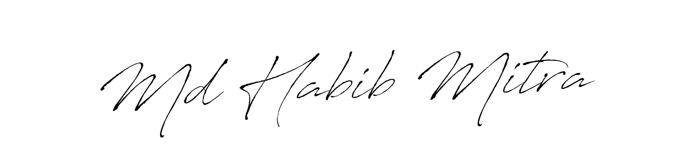 Once you've used our free online signature maker to create your best signature Antro_Vectra style, it's time to enjoy all of the benefits that Md Habib Mitra name signing documents. Md Habib Mitra signature style 6 images and pictures png