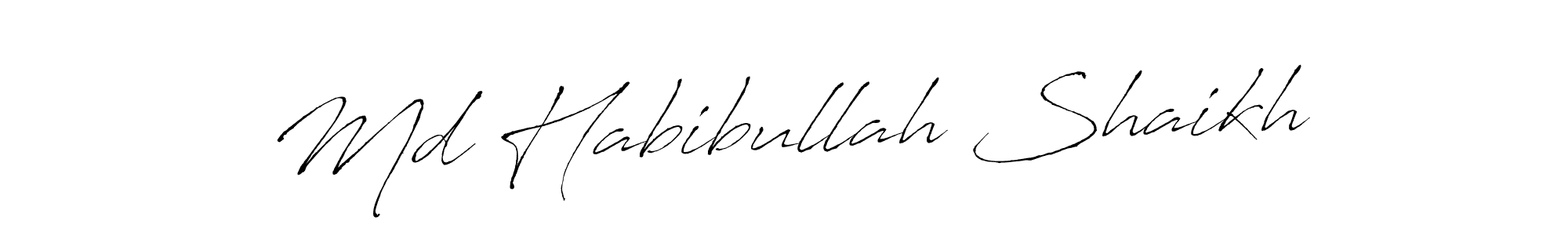 Check out images of Autograph of Md Habibullah Shaikh name. Actor Md Habibullah Shaikh Signature Style. Antro_Vectra is a professional sign style online. Md Habibullah Shaikh signature style 6 images and pictures png