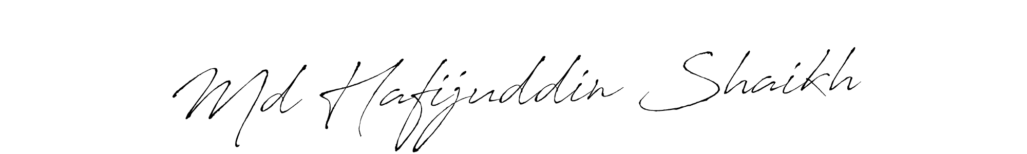 Make a beautiful signature design for name Md Hafijuddin Shaikh. Use this online signature maker to create a handwritten signature for free. Md Hafijuddin Shaikh signature style 6 images and pictures png