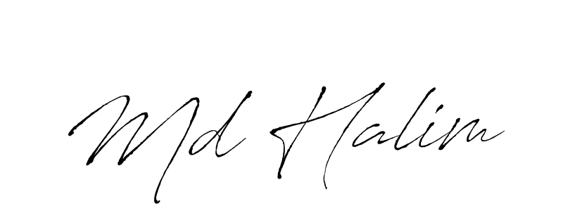 Make a beautiful signature design for name Md Halim. Use this online signature maker to create a handwritten signature for free. Md Halim signature style 6 images and pictures png