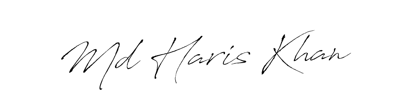 You can use this online signature creator to create a handwritten signature for the name Md Haris Khan. This is the best online autograph maker. Md Haris Khan signature style 6 images and pictures png