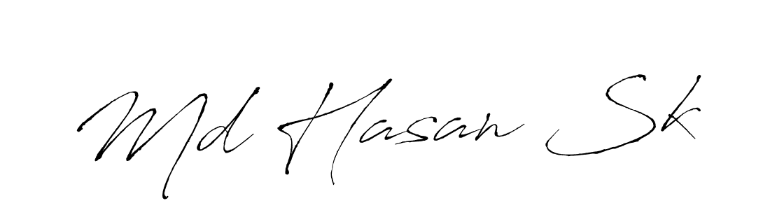 You should practise on your own different ways (Antro_Vectra) to write your name (Md Hasan Sk) in signature. don't let someone else do it for you. Md Hasan Sk signature style 6 images and pictures png
