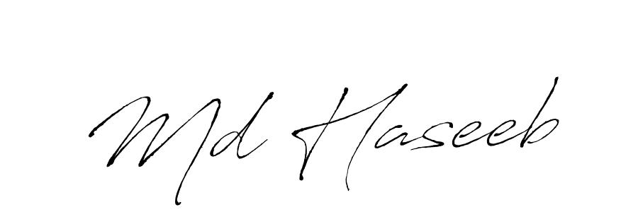 if you are searching for the best signature style for your name Md Haseeb. so please give up your signature search. here we have designed multiple signature styles  using Antro_Vectra. Md Haseeb signature style 6 images and pictures png