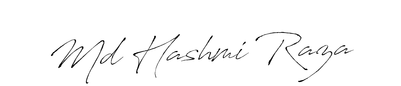 Also we have Md Hashmi Raza name is the best signature style. Create professional handwritten signature collection using Antro_Vectra autograph style. Md Hashmi Raza signature style 6 images and pictures png