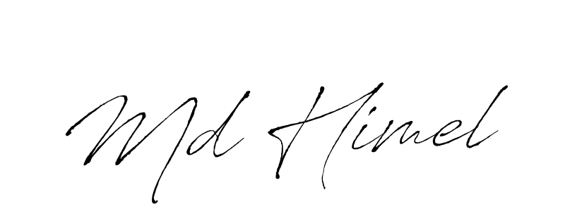 Antro_Vectra is a professional signature style that is perfect for those who want to add a touch of class to their signature. It is also a great choice for those who want to make their signature more unique. Get Md Himel name to fancy signature for free. Md Himel signature style 6 images and pictures png