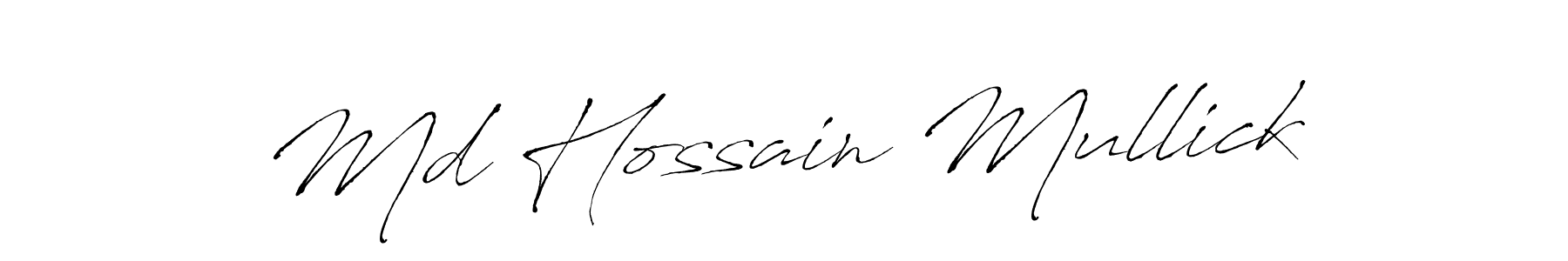 Similarly Antro_Vectra is the best handwritten signature design. Signature creator online .You can use it as an online autograph creator for name Md Hossain Mullick. Md Hossain Mullick signature style 6 images and pictures png