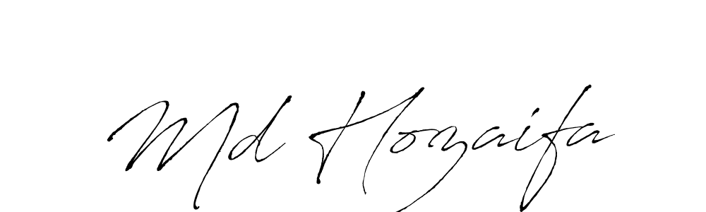Make a beautiful signature design for name Md Hozaifa. Use this online signature maker to create a handwritten signature for free. Md Hozaifa signature style 6 images and pictures png