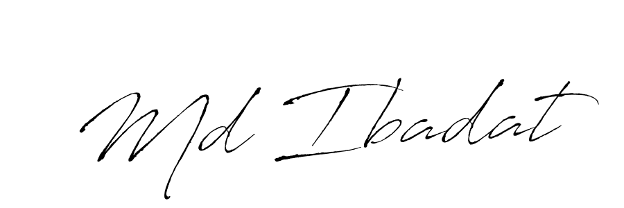 Design your own signature with our free online signature maker. With this signature software, you can create a handwritten (Antro_Vectra) signature for name Md Ibadat. Md Ibadat signature style 6 images and pictures png