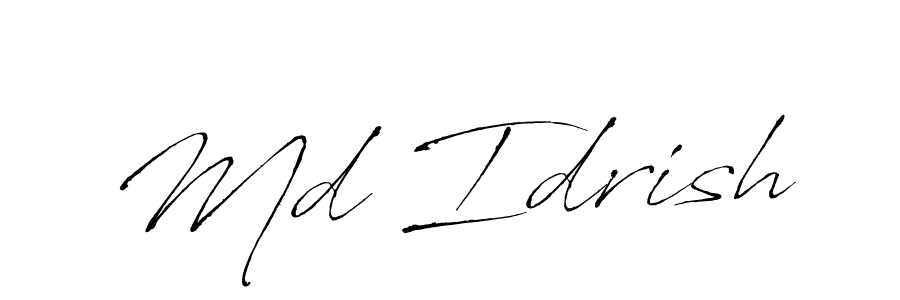 Here are the top 10 professional signature styles for the name Md Idrish. These are the best autograph styles you can use for your name. Md Idrish signature style 6 images and pictures png