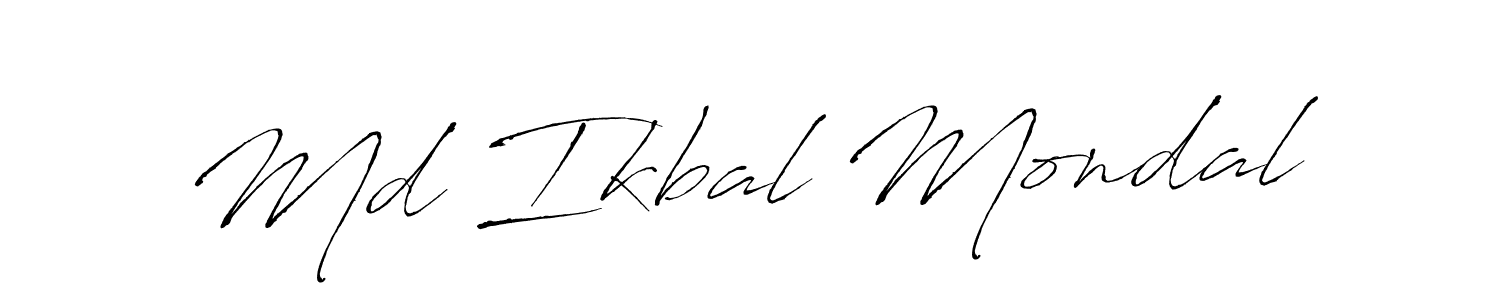 You should practise on your own different ways (Antro_Vectra) to write your name (Md Ikbal Mondal) in signature. don't let someone else do it for you. Md Ikbal Mondal signature style 6 images and pictures png