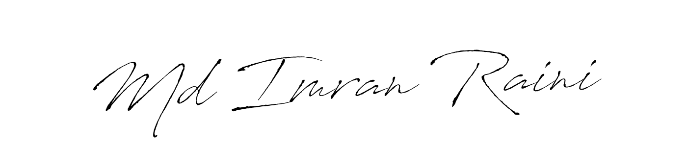 The best way (Antro_Vectra) to make a short signature is to pick only two or three words in your name. The name Md Imran Raini include a total of six letters. For converting this name. Md Imran Raini signature style 6 images and pictures png