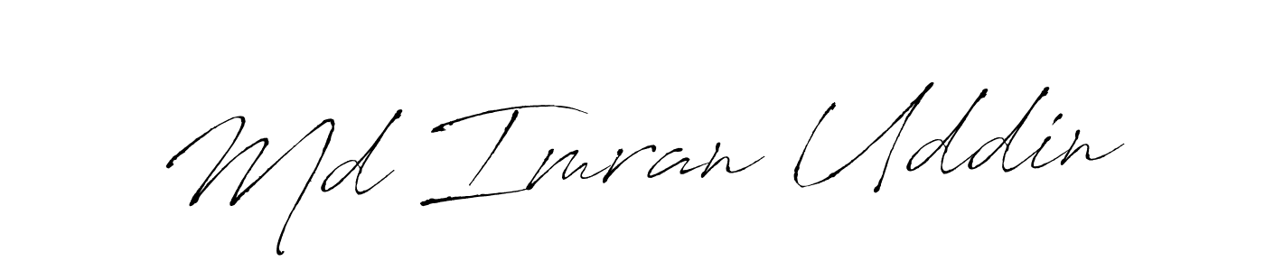 Also You can easily find your signature by using the search form. We will create Md Imran Uddin name handwritten signature images for you free of cost using Antro_Vectra sign style. Md Imran Uddin signature style 6 images and pictures png