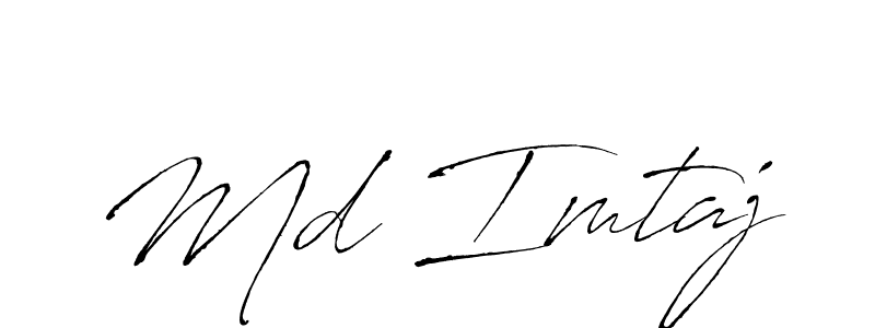 Use a signature maker to create a handwritten signature online. With this signature software, you can design (Antro_Vectra) your own signature for name Md Imtaj. Md Imtaj signature style 6 images and pictures png