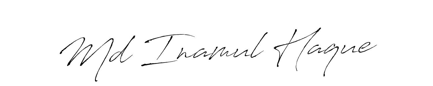 You can use this online signature creator to create a handwritten signature for the name Md Inamul Haque. This is the best online autograph maker. Md Inamul Haque signature style 6 images and pictures png