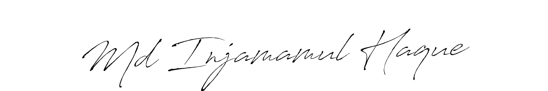 Use a signature maker to create a handwritten signature online. With this signature software, you can design (Antro_Vectra) your own signature for name Md Injamamul Haque. Md Injamamul Haque signature style 6 images and pictures png