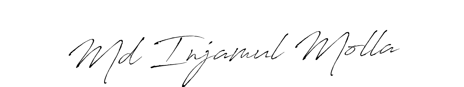 You should practise on your own different ways (Antro_Vectra) to write your name (Md Injamul Molla) in signature. don't let someone else do it for you. Md Injamul Molla signature style 6 images and pictures png