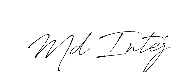 Antro_Vectra is a professional signature style that is perfect for those who want to add a touch of class to their signature. It is also a great choice for those who want to make their signature more unique. Get Md Intej name to fancy signature for free. Md Intej signature style 6 images and pictures png