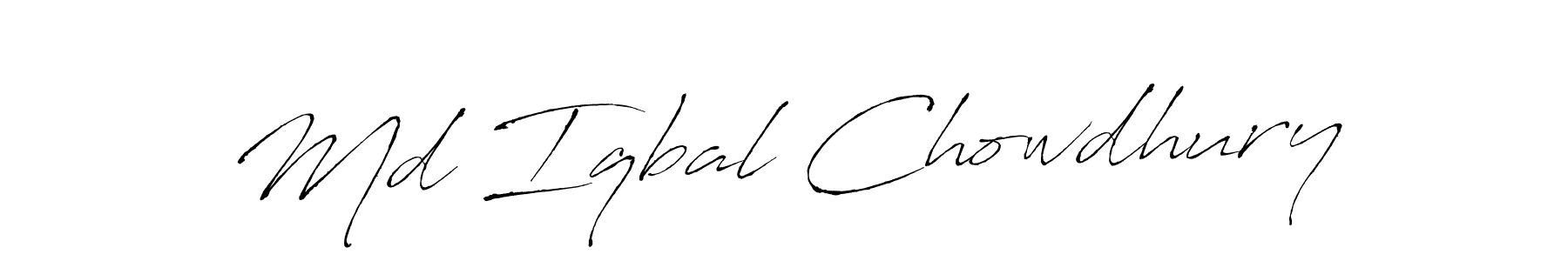 The best way (Antro_Vectra) to make a short signature is to pick only two or three words in your name. The name Md Iqbal Chowdhury include a total of six letters. For converting this name. Md Iqbal Chowdhury signature style 6 images and pictures png