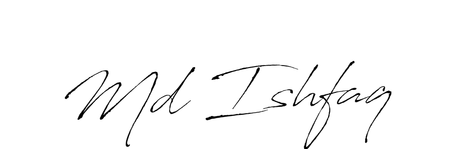 if you are searching for the best signature style for your name Md Ishfaq. so please give up your signature search. here we have designed multiple signature styles  using Antro_Vectra. Md Ishfaq signature style 6 images and pictures png