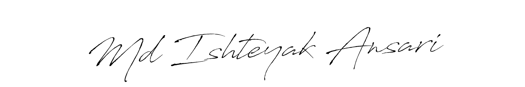 Once you've used our free online signature maker to create your best signature Antro_Vectra style, it's time to enjoy all of the benefits that Md Ishteyak Ansari name signing documents. Md Ishteyak Ansari signature style 6 images and pictures png
