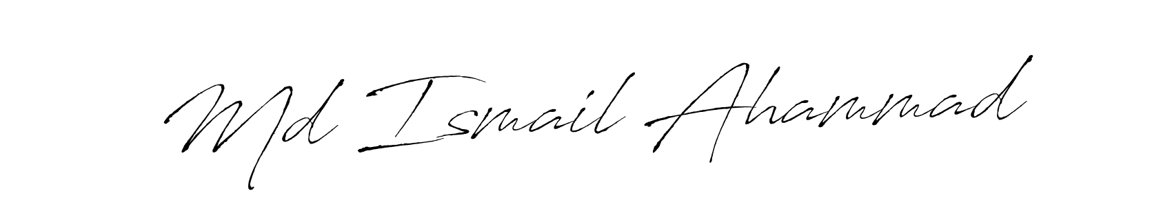 Once you've used our free online signature maker to create your best signature Antro_Vectra style, it's time to enjoy all of the benefits that Md Ismail Ahammad name signing documents. Md Ismail Ahammad signature style 6 images and pictures png
