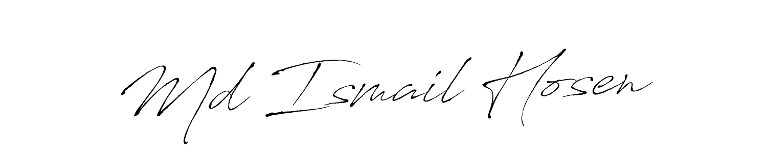 You can use this online signature creator to create a handwritten signature for the name Md Ismail Hosen. This is the best online autograph maker. Md Ismail Hosen signature style 6 images and pictures png