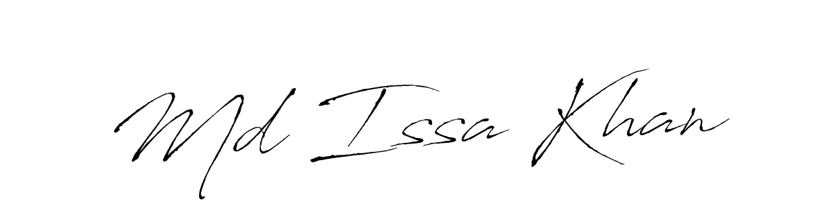 Make a beautiful signature design for name Md Issa Khan. Use this online signature maker to create a handwritten signature for free. Md Issa Khan signature style 6 images and pictures png